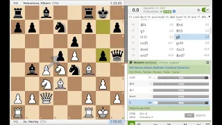 Wesley So VS Hikaru Nakamura American Cup 2023 Championship chess day 6