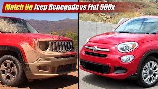 Match Up: Jeep Renegade vs Fiat 500x