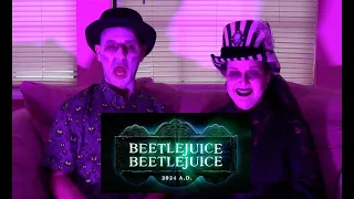 Beetlejuice Beetlejuice Trailer Reaction | Michael Keaton | Jenna Ortega