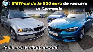 BMW-uri din Germania cu preturi incepand de la 900 euro care trebuiau cumparate anul acesta!