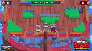 Deeper Danger | set 4 | Qlash vs SK Gaming| Brawl Stars Championship 2020 - March Finals - Day 2