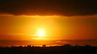 Beautiful Sunrise Time lapse Unedited No Copyright Video Hamilton, New Zealand 1
