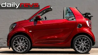 2020 Smart EQ Fortwo Cabrio | Carmine Red Metallic | Driving & Exterior