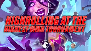 Highrolling to the Max at The Highest MMR Rivals Tournament Ever | Dogdog Hearthstone Battlegrounds