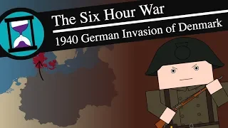 The Six Hour War: 1940 German Invasion of Denmark: History Matters (Short Animated Documentary)