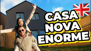 TOUR PELA CASA NOVA NA INGLATERRA! Voltei a morar com o marido e metendo tudo no carro