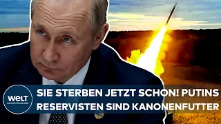 UKRAINE-KRIEG: Erste Reservisten sterben schon! Wladimir Putin schickt sie als "Kanonenfutter"