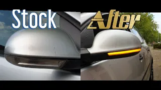 Dynamic LED Turn Signal Light Install on a Golf 5 (MK5) - Step by Step