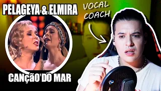 PELAGEYA & ELMIRA KALIMULLINA "Canção do Mar" | Vocal Coach ARGENTINO | Reacción | Ema Arias