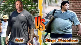 Pelé VS Diego Maradona Transformation ⭐ 2022 | The King VS The Golden Boy 🐐🐐