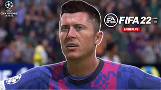 FIFA 22 | Barcelona Vs Bayern Munich Ft. Lewandowski | UEFA Champions League Full Match Gameplay