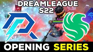 LOU ANTI-MAGE vs SKITER SLARK !! AZURE RAY vs TEAM FALCONS - DREAMLEAGUE S22 DOTA 2