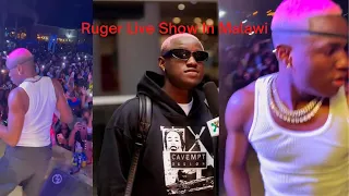 Ruger Live Show In Malawi - Full Capacity Show By Ruger Girlfriend