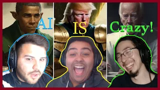 Group Reaction to Trump, Biden, and Obama Play Dungeons and Dragons | AI presidents REACTION!!