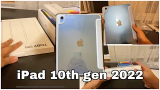 iPad 10th gen 2022 +Apple Pencil + case || Sena Akdag