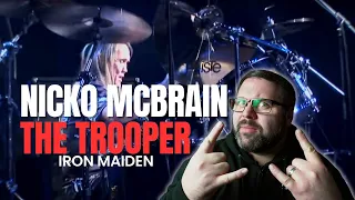 Drummer reacts to Nicko McBrain (Iron Maiden) - The Trooper