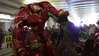 Hulkbuster Cosplay at NYCC 2015 by Extreme Costumes