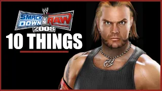 10 Things, Hidden Facts & Now GONE Features | WWE SvR 2008! (WWE Games)