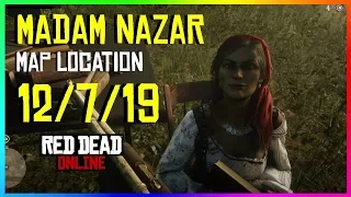 Red Dead Online - Madam Nazar Map Location 12/07/19 I December 7 RDR2