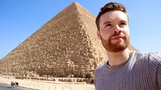 Alone at the PYRAMIDS OF GIZA, Egypt 🇪🇬 الاهرام