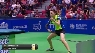 2017 Brazil Open (Ws-Final) SZOCS Bernadette Vs ZARIF Audrey [Full Match|HD]