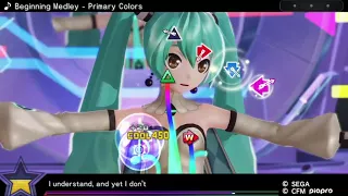 Beginning Medley - Primary Colors 8 ★ - Extreme Perfect - Hatsune Miku: Project Diva X