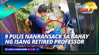 9 pulis na sangkot sa pagransak sa bahay ng retired professor sa Imus, Cavite nakasuhan na