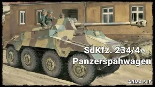 На Panzerspahwagen в городском бою против Т-34. [Red Bear Iron Front ArmA 3]