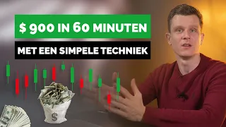 $ 900 IN EEN UUR met een simpele techniek