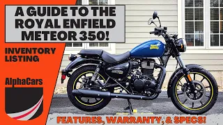 Your Guide to the NEW 2023 Royal Enfield Meteor 350 in Fireball Blue!