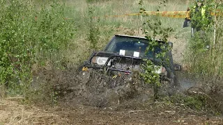 Девушки в OFF ROAD показывают результат, Jeep Wrangler в болоте RFC Lithuania 2019 день-3 ч-2