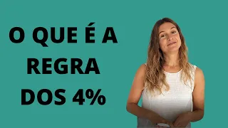 A regra dos 4%