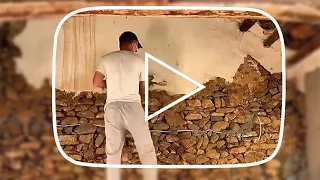 Unemployed, the man returned to his hometown to clean and renovate the house his parents left behind