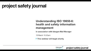 Understanding ISO 19650-6: health and safety information management