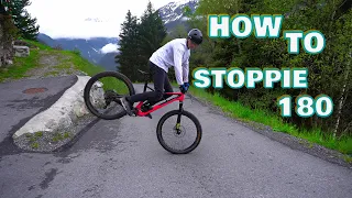 How to Stoppie 180 Mtb!/Endo 180 Tutorial German