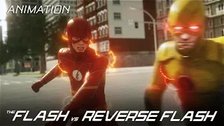 The Flash VS Reverse-Flash - Part 1 (CW 3D Fan Animation)