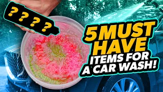 What Are The Minimum Items You Need To Wash A Vehicle Properly? - Chemical Guys