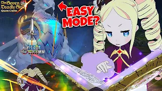 THE REAL DPS GODDESS OF GRAND CROSS!! BEATRICE VS DEMONIC BEAST BATTLE!