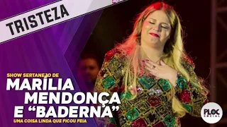 SHOW DE MARÍLIA MENDONÇA TERMINA EM BADERNA E CANTORA LAMENTA