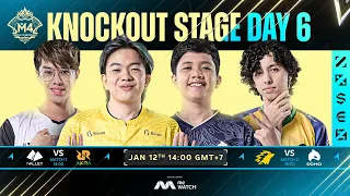 English | M4 Knockout Stage Day 6 | M4 World Championship