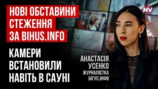 За нами стежили кілька місяців, якщо не більше – Анастасія Усенко