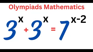 A Very Interesting Exponential Equation | You really need to check this out!