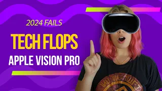 TECH FAILS of 2024: Apple Vision Pro -  Why $3,500 VR headset flopped?