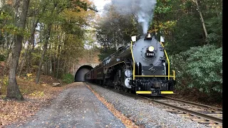 Reading & Northern 2102 fall foliage excursion 10/21/23