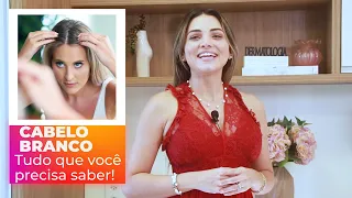 Cabelo branco o segredo revelado tudo sobre cabelos brancos | Por que os cabelos ficam brancos?