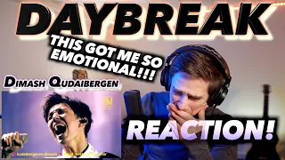Dimash Qudaibergen - Daybreak (Singer + Bastau) FIRST REACTION! (SO EMOTIONAL!!!)