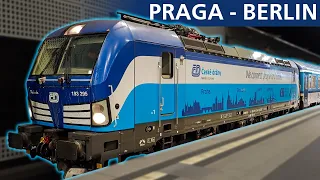 PRAGA 🇨🇿 a BERLIN 🇩🇪 En Un Tren CHECO