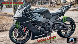 Should You Lower & Strap Your Gen 6 Kawasaki Ninja ZX10R? (Before and After Review)