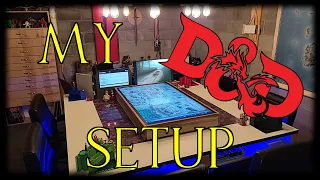 My DnD SETUP - Welcome to my Game Room!