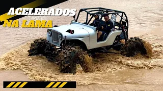 Trilha de Jeep com muita lama no cerrado goiano. Parte 01 Goiás #4x4 #trilha #lama #offroading #mud